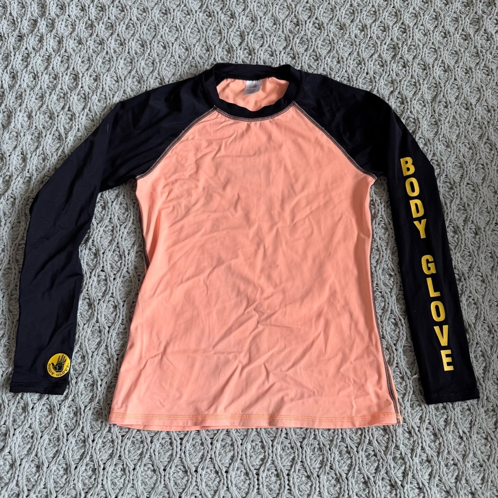 Body Glove Black and orange Rash Guard
